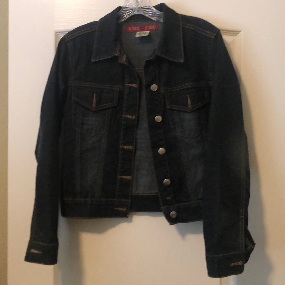 Nordstrom dark wash denim jacket